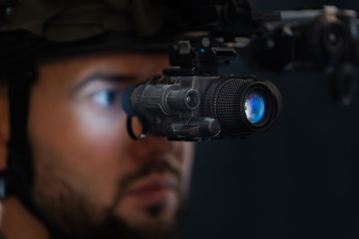 a man looking at the camera